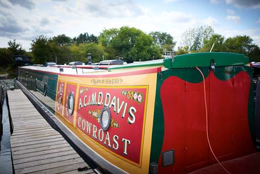 Traditional boat at Cowroast