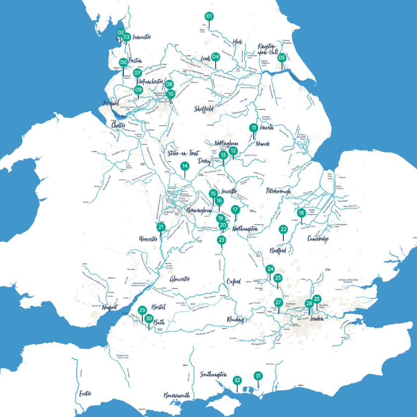 Explore 100 Map 32 Locations