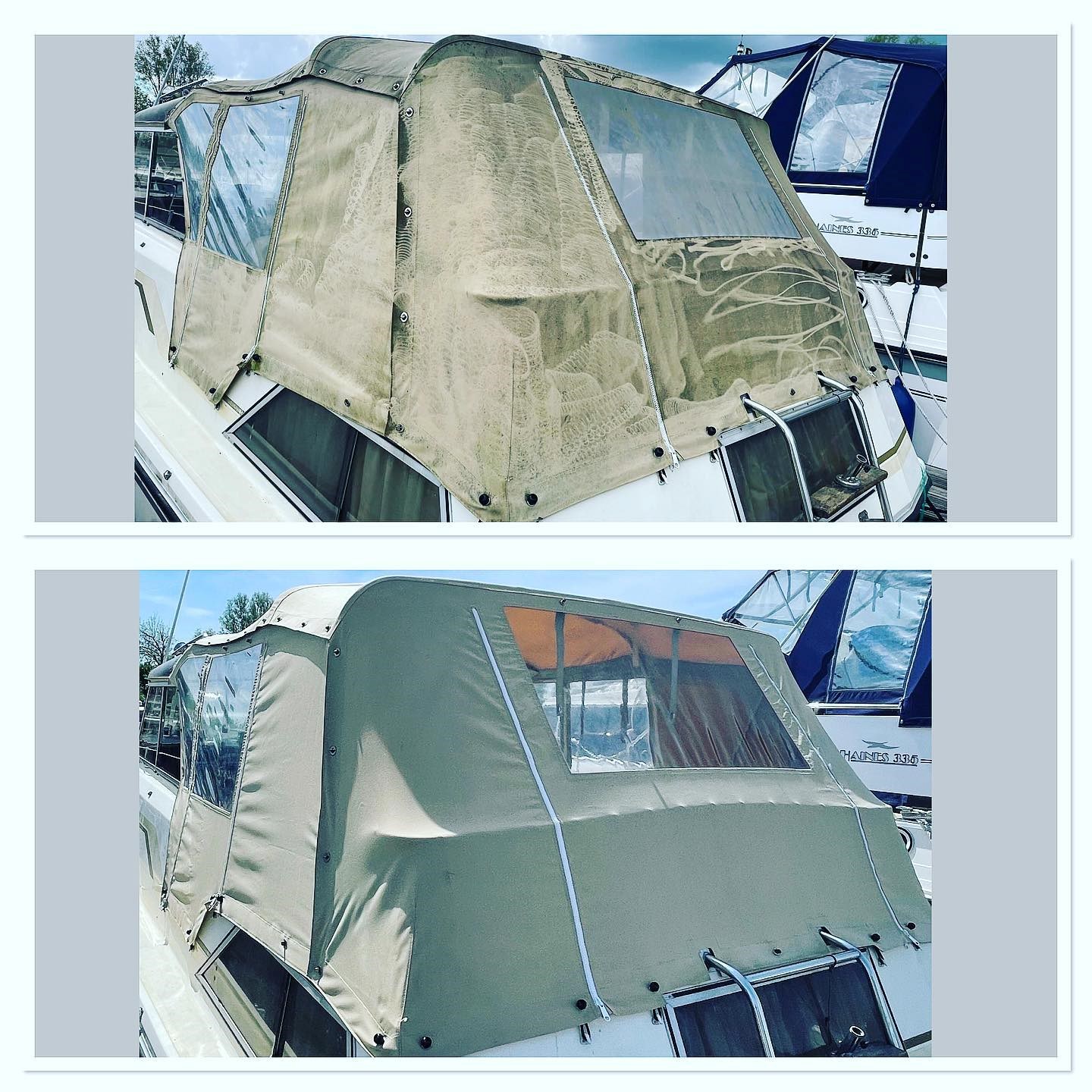 Canopy Clean Before And After